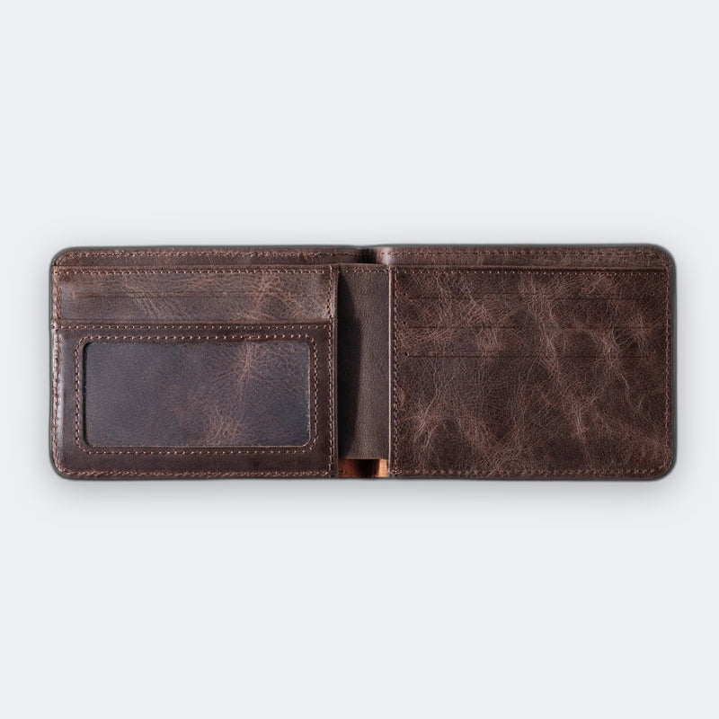 Altay Minimal Cüzdan - Maon Leather hakiki deri erkek cüzdanı