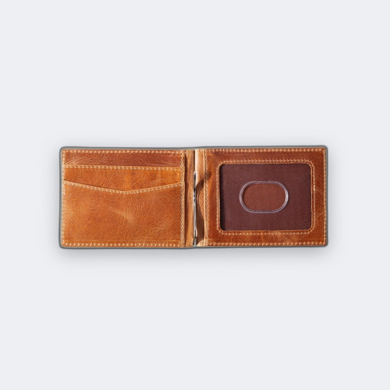 Es Para Maşalı Cüzdan - Maon Leather hakiki deri erkek cüzdanı