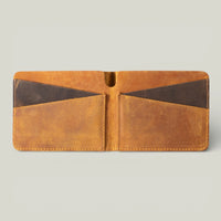 Garnic Minimal Cüzdan - Maon Leather hakiki deri erkek cüzdanı