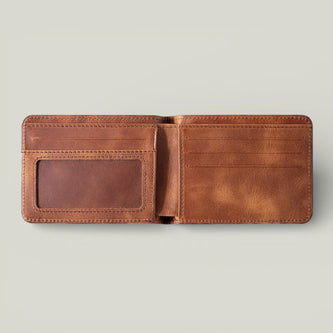 Altay Minimal Cüzdan - Maon Leather hakiki deri erkek cüzdanı