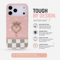 Vissel Kalp Kristal iPhone 17 Pro Max Kılıfı