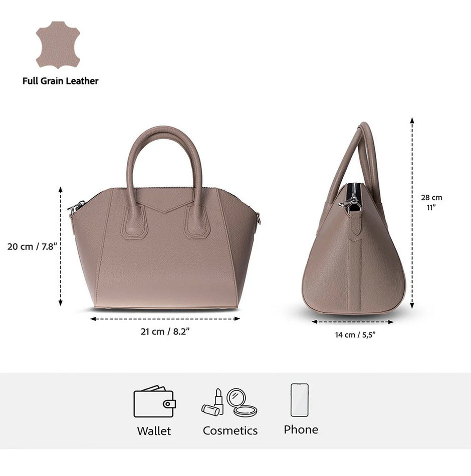 Tomris Deri Kadın Çantası Kol/Omuz