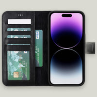 Duo Deri Cüzdan Kılıf — iPhone 15 Plus