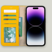 Duo Deri Cüzdan Kılıf — iPhone 15 Plus