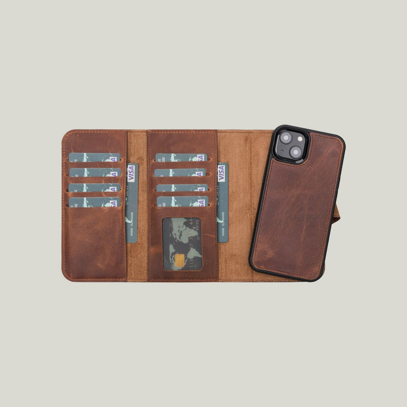 Vera Deri Cüzdan Kılıf — iPhone 13 Mini