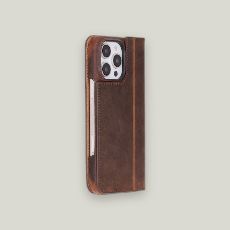 Sonat Deri Folio Kılıf — iPhone 16 Pro Max