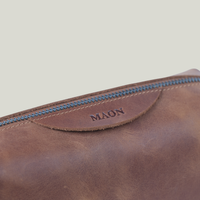 Batur Seyahat ve Bakım Çantası - Hakiki Deri Erkek Çantası - Görsel 8 - MAON Leather