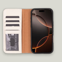 Magic Duo Deri Cüzdan Kılıf — iPhone 16 Pro Max