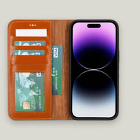 Duo Deri Cüzdan Kılıf — iPhone 15