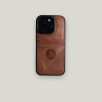 Toon CC iPhone Kılıfı Taba - Maon Leather hakiki deri telefon kılıfı