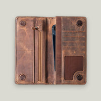 Ares Telefon Bölmeli Cüzdan - Maon Leather hakiki deri erkek cüzdanı
