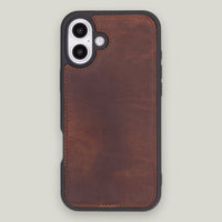 Duo Deri Cüzdan Kılıf — iPhone 16 Plus