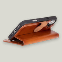 Duo Deri Cüzdan Kılıf — iPhone 16
