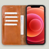 Magic Duo Deri Cüzdan Kılıf — iPhone 12 Pro Max