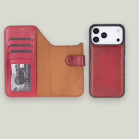 Duo Deri Cüzdan Kılıf — iPhone 17 Pro