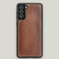 Magic Samsung Galaxy S21 Plus Deri Cüzdanlı Kılıf