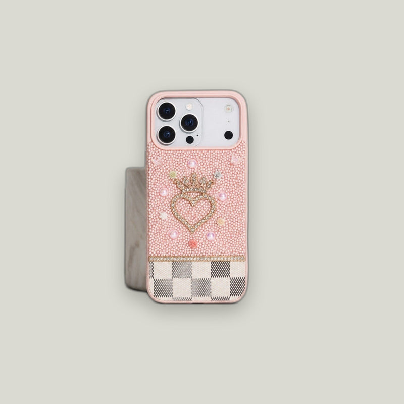 Vissel Kalp Kristal iPhone 17 Pro Kılıf