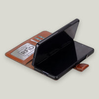 Wallet ID Samsung Galaxy Z Fold5 Deri Folio Kılıf