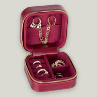 Amanda Deri Takı Kutusu — Orta Boy