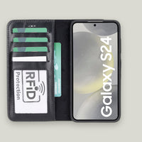 Magic Samsung Galaxy S24 Plus Deri Cüzdanlı Kılıf