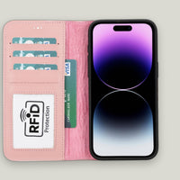 Duo Deri Cüzdan Kılıf — iPhone 15 Pro