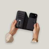 Duo Pro Deri Cüzdan Kılıf — iPhone 17 Pro Max