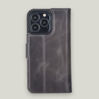 Duo Deri Cüzdan Kılıf — iPhone 13 Pro