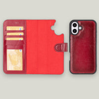 Duo Deri Cüzdan Kılıf — iPhone 16
