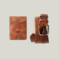 Altay Minimal Cüzdan + Kemer (%15 İndirim) - Hakiki Deri Cüzdan - Görsel 6 - MAON Leather
