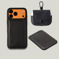 3'lü Apple Seti - Hakiki Deri Hediye Seti - Görsel 3 - MAON Leather