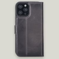 Magic Duo Deri Cüzdan Kılıf — iPhone 12 Pro Max