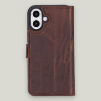 Duo Deri Cüzdan Kılıf — iPhone 16