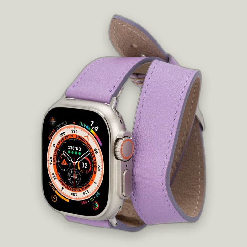 Double Deri Apple Watch Kordonu