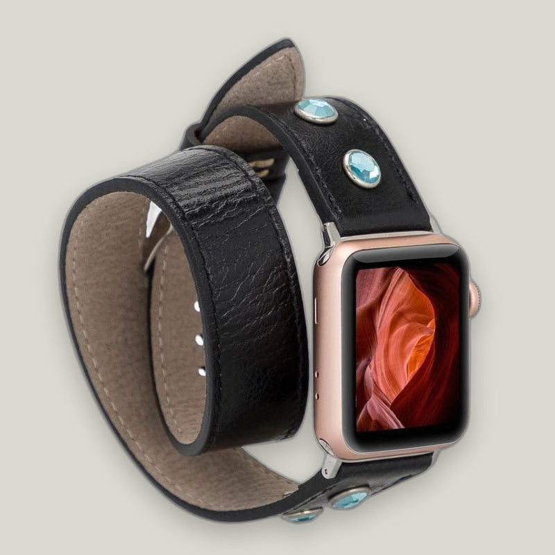 Solitare Deri Apple Watch Kordonu
