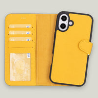 Duo Deri Cüzdan Kılıf — iPhone 16