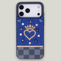 Vissel Kalp Kristal iPhone 17 Pro Kılıf