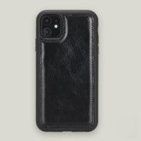 Kartlıklı Deri Kılıf — iPhone 11 Pro Max