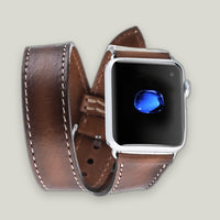 Double Deri Apple Watch Kordonu — detay 6