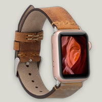 BA7 Deri Apple Watch Kordonu — hakiki deri