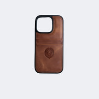 Toon CC iPhone Kılıfı Taba - Maon Leather hakiki deri telefon kılıfı