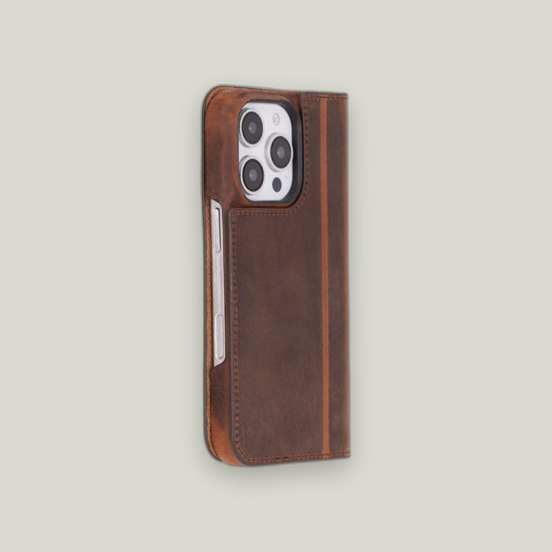 Sonat Deri Folio Kılıf — iPhone 16 Pro
