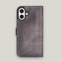 Duo Deri Cüzdan Kılıf — iPhone 16