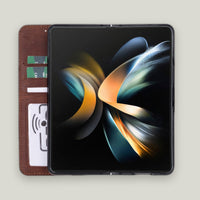 Wallet ID Samsung Galaxy Z Fold5 Deri Folio Kılıf