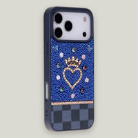 Vissel Kalp Kristal iPhone 17 Pro Kılıf