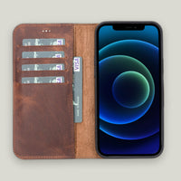 Magic Duo Deri Cüzdan Kılıf — iPhone 13 Pro Max II
