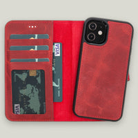 Liluri Deri Cüzdan Kılıf — iPhone 12 Mini