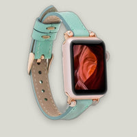 Seamy Deri Apple Watch Kordonu — hakiki deri