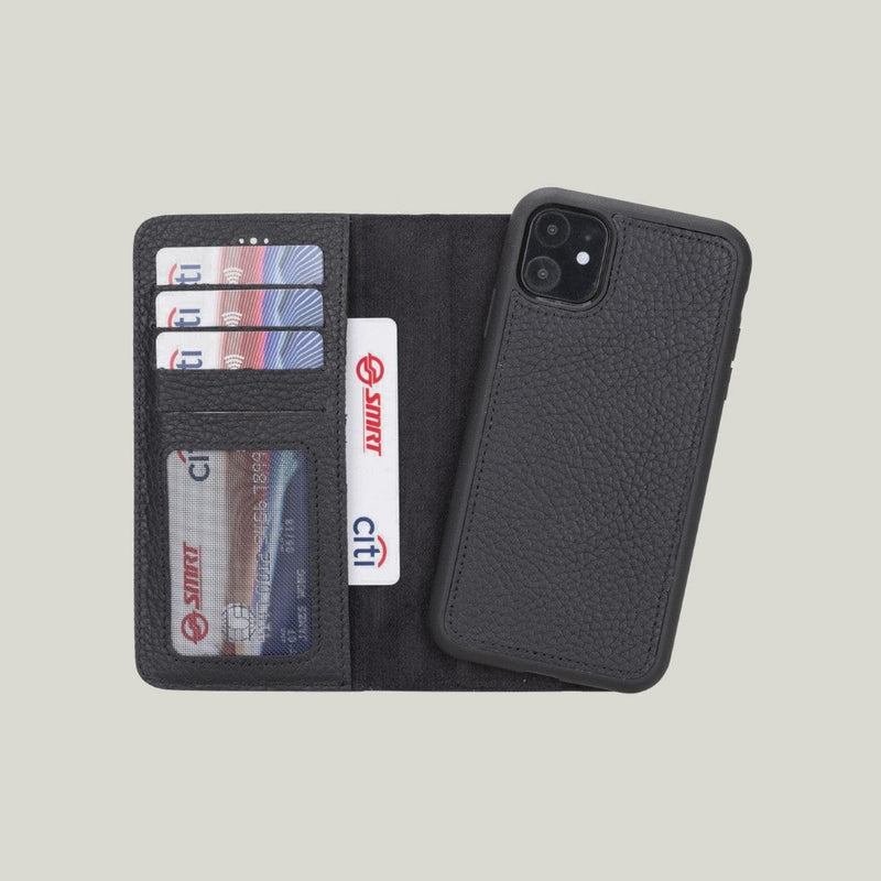Duo Deri Cüzdan Kılıf — iPhone 11