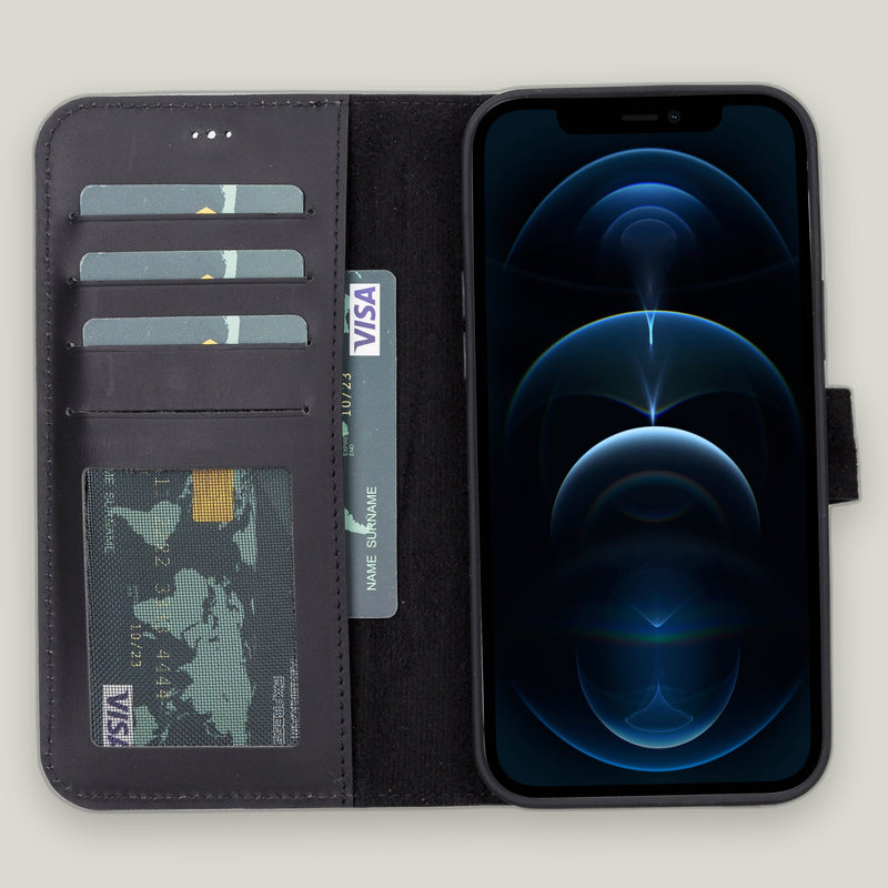 Liluri Deri Cüzdan Kılıf — iPhone 13 Pro