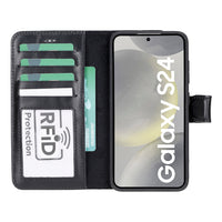 Magic Samsung Galaxy S24 Plus Deri Cüzdanlı Kılıf